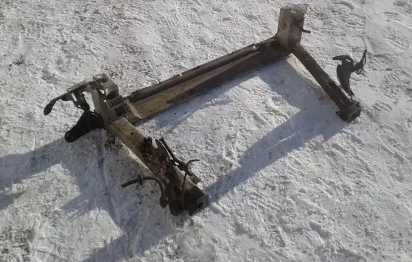Renault Laguna III Dashboard cross member/frame bar 544100002R