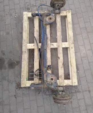 Rear axle beam