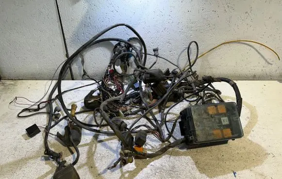 Engine installation wiring loom