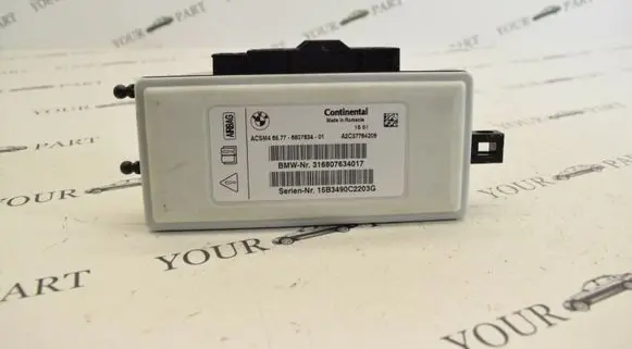 BMW X3 F25 Airbag control unit/module 6807634