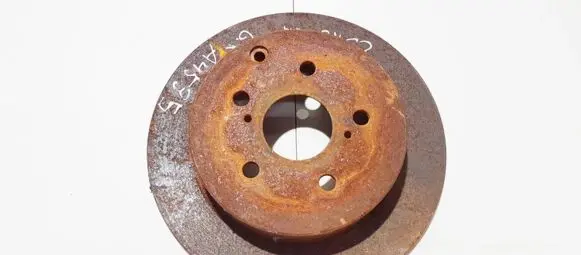 Toyota Corolla Verso AR10 Rear brake disc neventiliuojamas