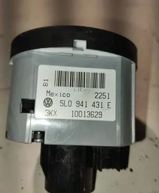 Skoda Yeti (5L) Light switch 5L0941431E 10013629