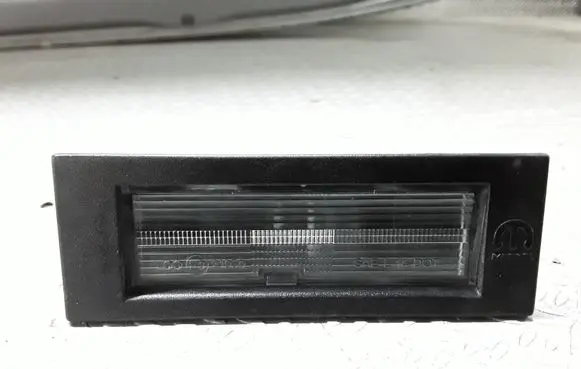 Number plate light