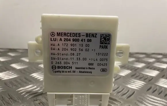 Mercedes-Benz C W204 Parking PDC control unit/module A2049004106 A1729011300 A2049025602