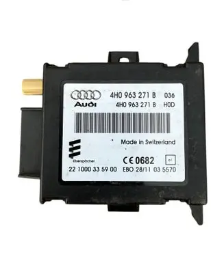 Audi A6 S6 C7 4G Auxiliary heating control unit/module 4H0963271B 2210003359