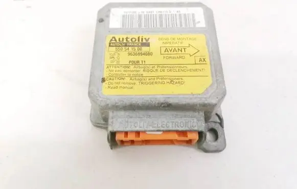 Peugeot 206 Airbag control unit/module 550541500 9636894080