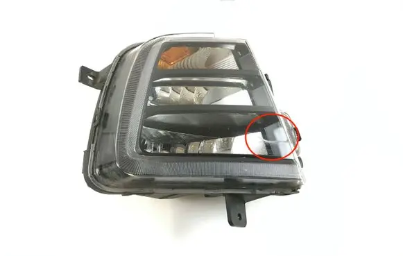 Volkswagen Scirocco Front fog light 19227912