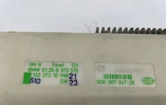 BMW 5 E39 Comfort/convenience module 61356913519 12037310 5DK00704728