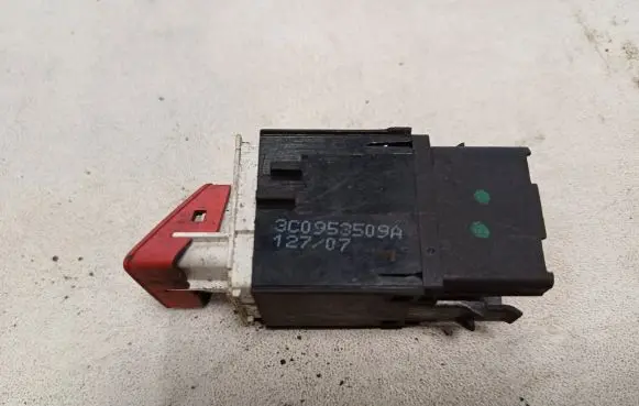 Volkswagen PASSAT B6 Hazard light switch 3C0953509A