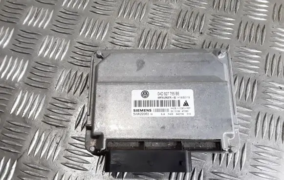 Volkswagen Touareg I Engine control unit/module 0AD927755BE 5WK22063