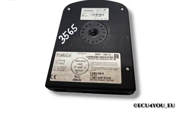 Ford Mondeo MK IV Bluetooth control unit module 8M5T19C112BN