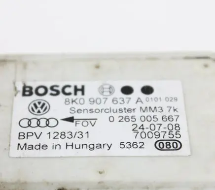 Audi A5 8T 8F Acceleration sensor 8K0907637A
