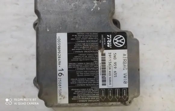 Volkswagen PASSAT B6 Airbag control unit/module 5N0959655