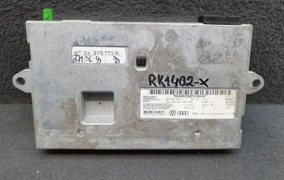 Audi A5 8T 8F MMI control unit 8T0035729M 4E0035729A