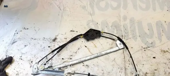 Sliding door window regulator with motor