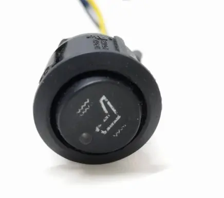 Seat heating switch