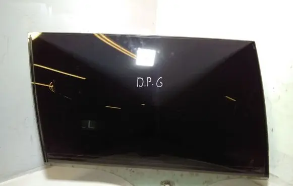 Opel Vectra C Rear door window glass