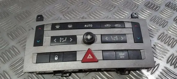 Peugeot 407 Climate control unit 96533783yw 96512442xt