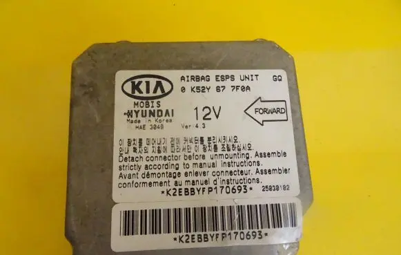 KIA Carnival Airbag control unit/module 0K52Y677F0A