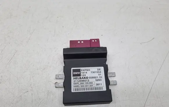 BMW X3 F25 Fuel injection pump control unit/module 7301554 16147301554