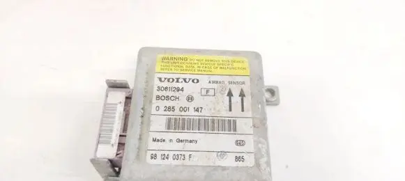 Volvo S40, V40 Airbag control unit/module 30611294 0285001147