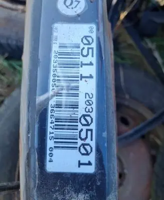 Mercedes-Benz C W203 Rear axle beam 2033500501 3664715