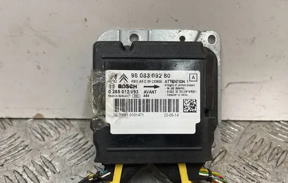 Peugeot 2008 I Airbag control unit/module 9808309280 0285012193