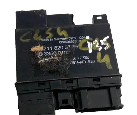 Keyless (KESSY) go control unit/module