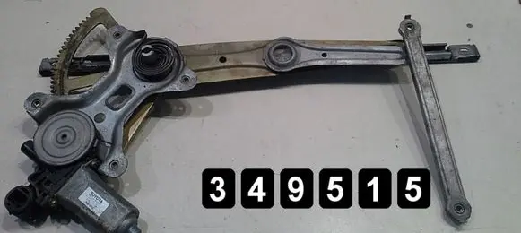 Front door window regulator with motor