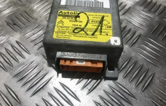 Citroen Xsara Airbag control unit/module 550535300 9633621380