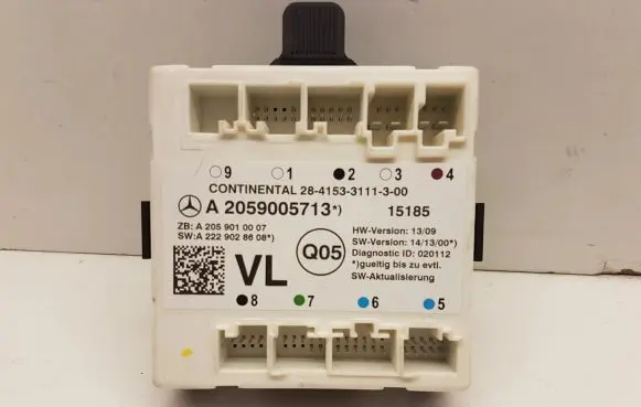 Mercedes-Benz C W205 Door control unit/module A2059006213