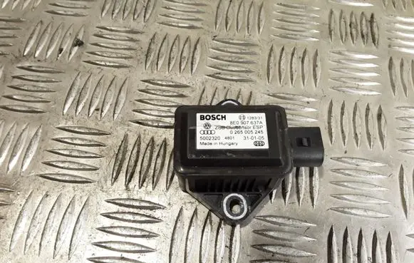 Volkswagen Phaeton ESP acceleration yaw rate sensor 8E0907637A 0265005245 5002320