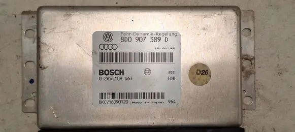 Audi A4 S4 B6 8E 8H ESP (stability system) control unit 8D0907389D 0265109463 DKCV16990120