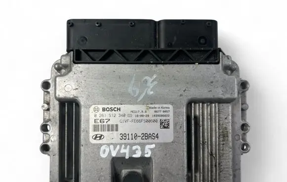 Hyundai Accent Engine control unit/module ECU 391102BAS4 0261S12340