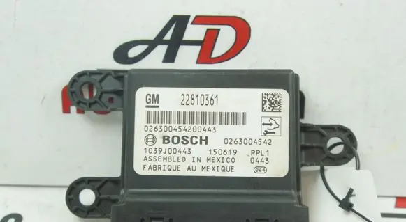Opel Zafira C Parking PDC control unit/module 22810361