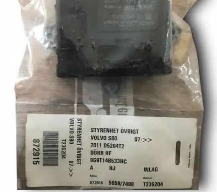 Volvo XC70 Door control unit/module 9G9T14B533HC