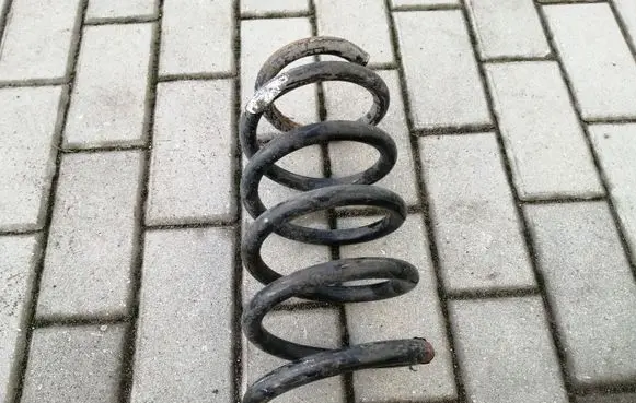 Front coil spring