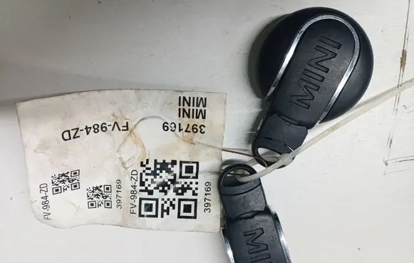 Mini One - Cooper F56 F55 Ignition key/card 397169 FV9847ZD
