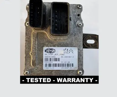 Citroen C4 I Gearbox control unit/module 9664870880 BC0091807H P6500ED1