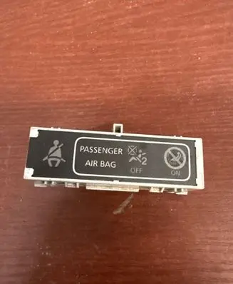 Renault Master III Seat belt warning relay 248602657R