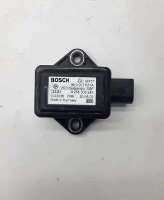 Audi A4 S4 B6 8E 8H ESP acceleration yaw rate sensor 8E0907637A 0265005245