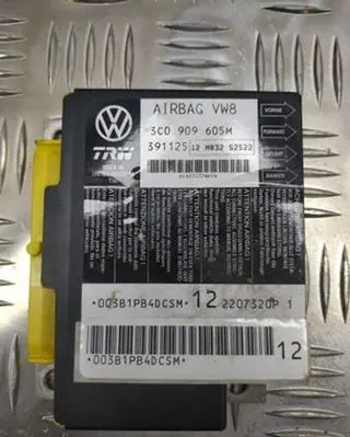 Volkswagen PASSAT B6 Airbag control unit/module 3C0909605M