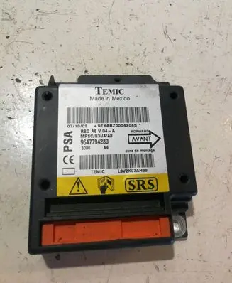 Citroen C3 Airbag control unit/module 9647794280