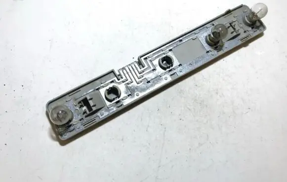 Opel Rekord E2 Tail light bulb cover holder