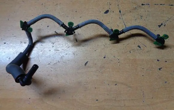Peugeot 2008 I Fuel return line/hose 