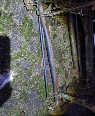 Audi A6 S6 C4 4A Rear axle beam 