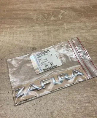Opel Zafira A Rear door emblem/model letters 9118901 09132626