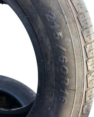 Volkswagen Golf VIII R16 summer tire 