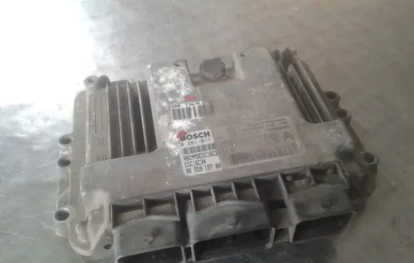 Peugeot 206 Engine control unit/module 0281011784 9655919780