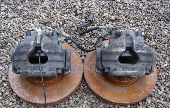 Volkswagen Sharan Brake discs and calipers set 
